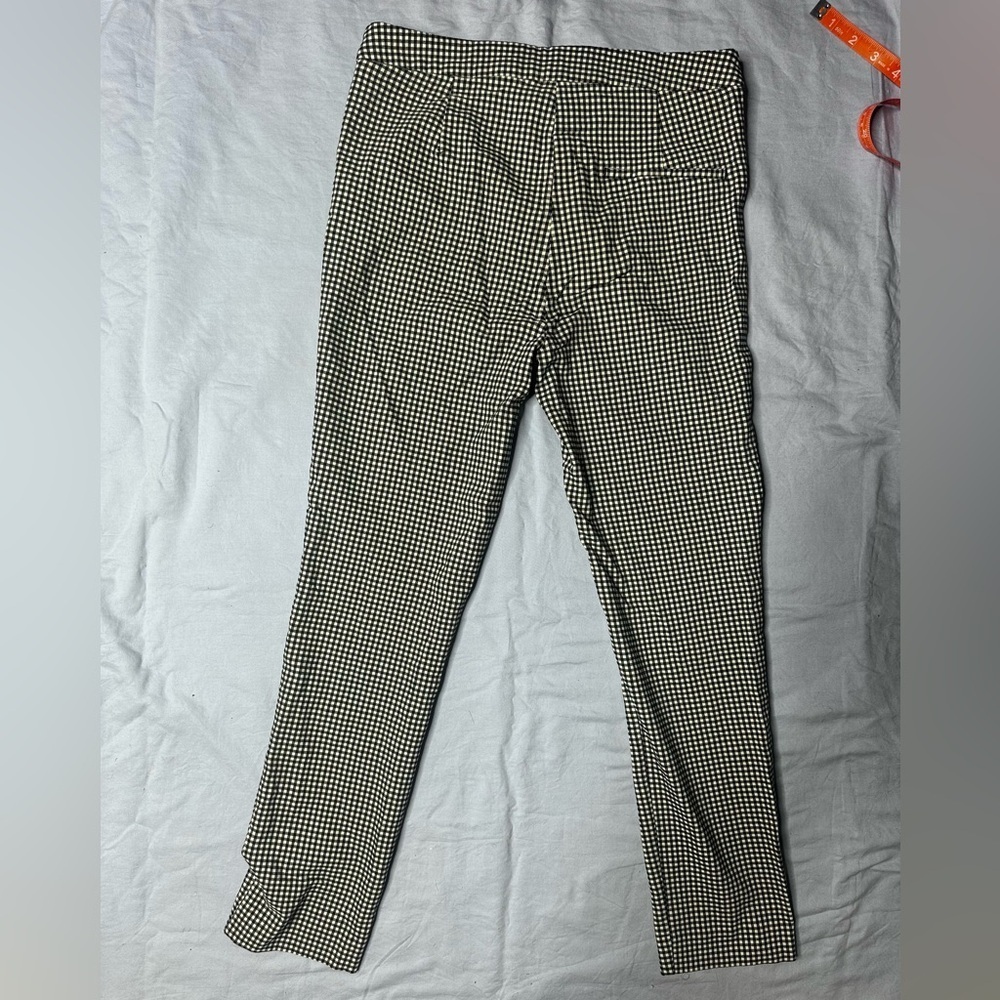 Zara Women’s Black and White Patterned Dress Pants - Picture 9 of 11